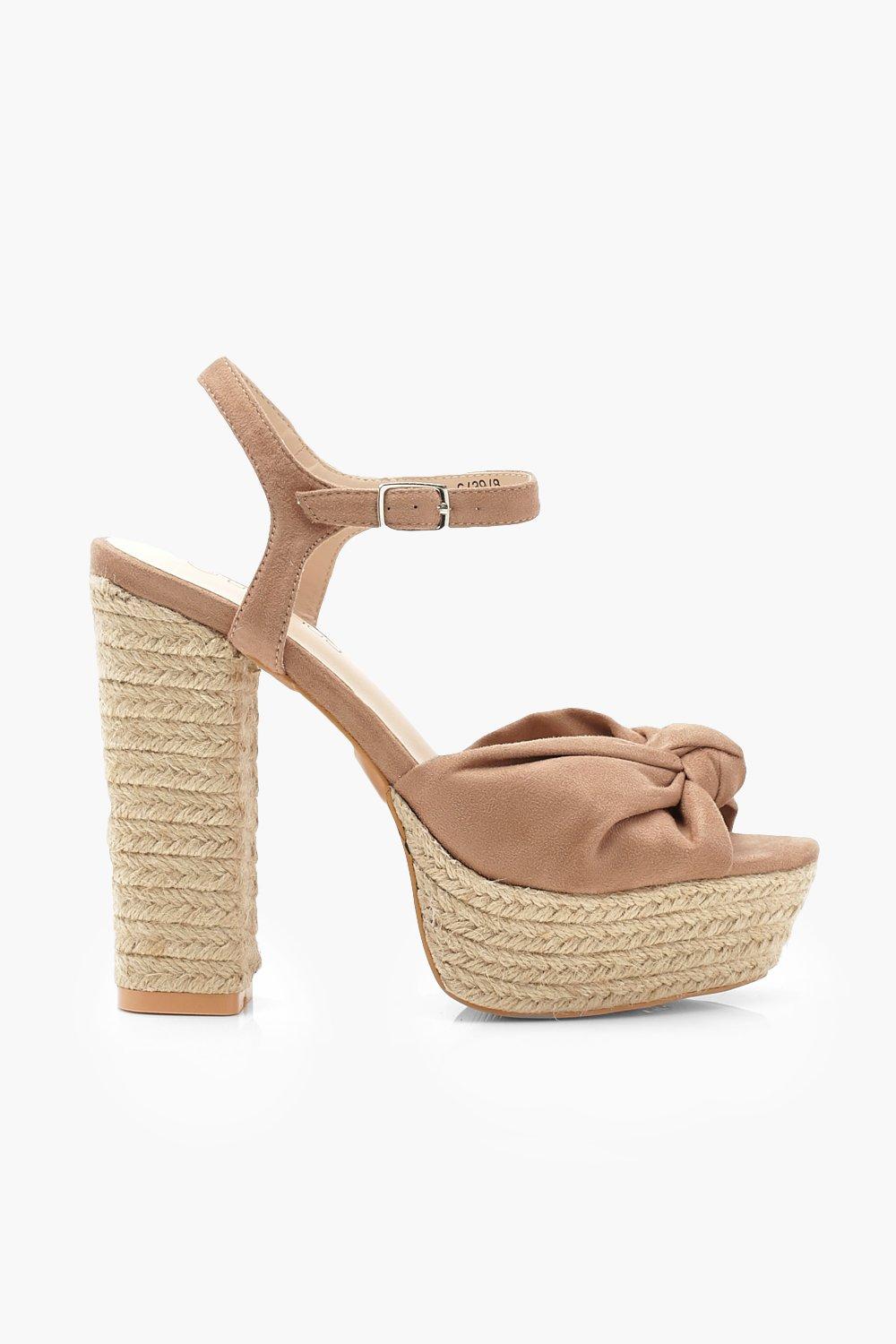 Espadrillas con sale zeppa 2018